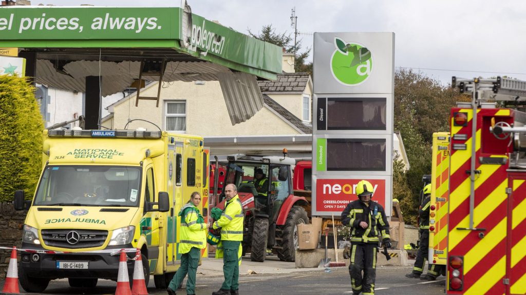 At least nine people were killed in the explosion at the gas station