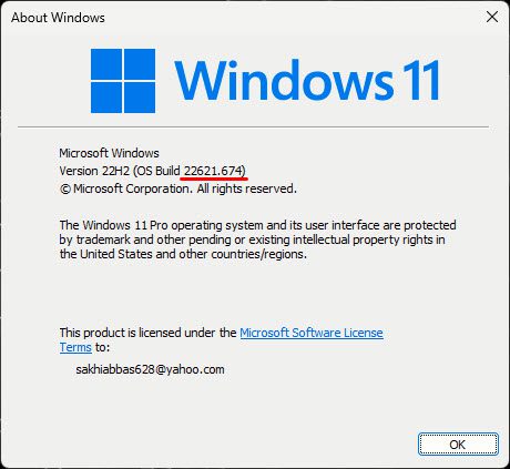 Enable Tabs in File Explorer in Windows 11
