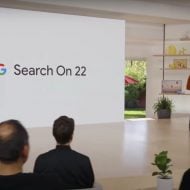 A scene where a Google search was done in 2022.