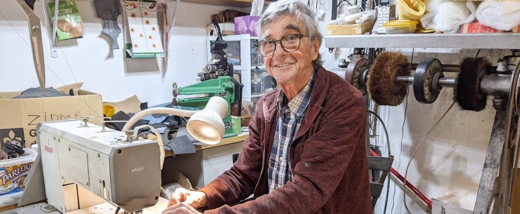 This 81-year-old shoemaker works six days a week...and has no intention of stopping!