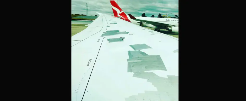 Viral Image: Will the plane hold together in one piece?