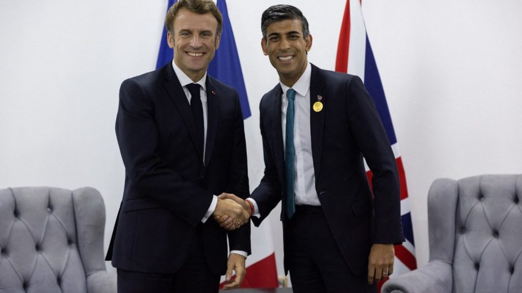 British Prime Minister Rishi Sunak confirms his desire to "closely co-operate" with France