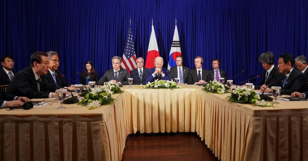 US, Japan and South Korea pledge 'strong and decisive' response to Pyongyang nuclear test