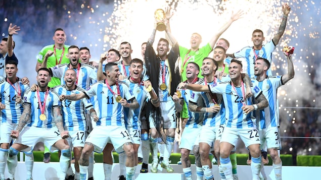 Messi and Argentina world champions