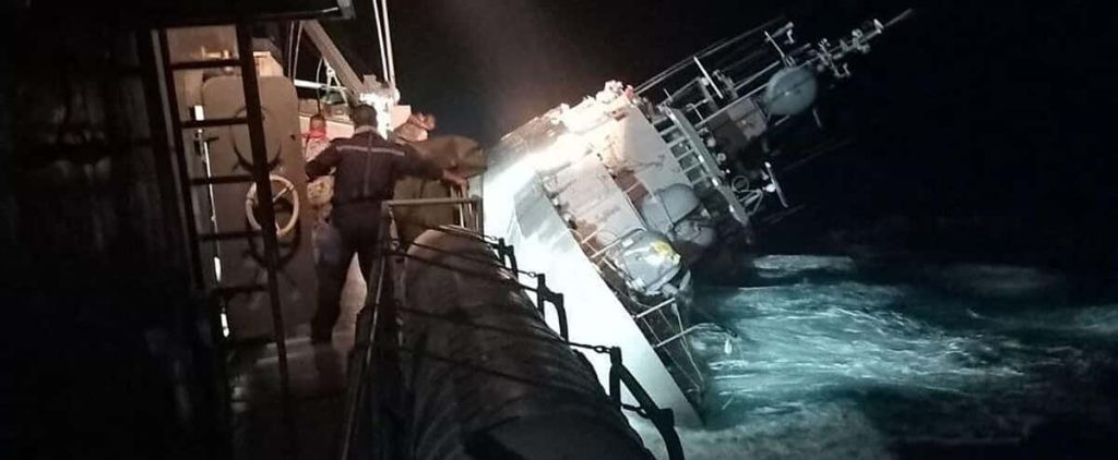 Thailand: 31 missing off the coast after a military ship capsized