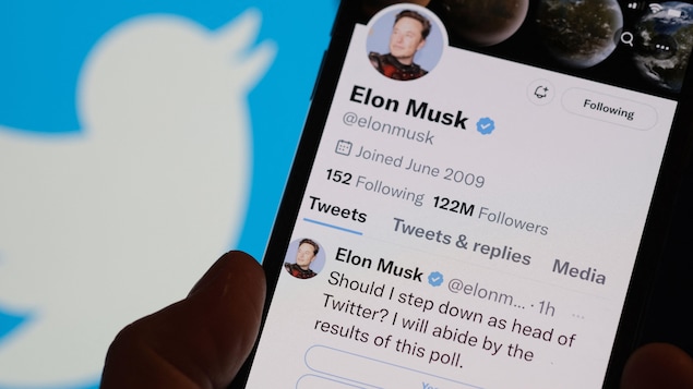 Twitter users voted 57.5% in favor of Elon Musk stepping down